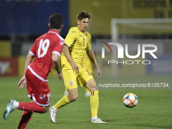Catalina Itu of Romania U21 in action during the soccer match between Romania U21 and Malta U21 of the Qualifying Round for the European Und...