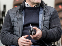chief of sport Dieter Hecking of 1. FC Nuernberg look on at the stand prior the Second Bundesliga match between FC St. Pauli and 1. FC Nuern...