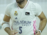 Rudy Fernndez   of Real Madrid in action during the Spanish league, Liga Endesa ACB, basketball match played between Real Madrid Baloncesto...