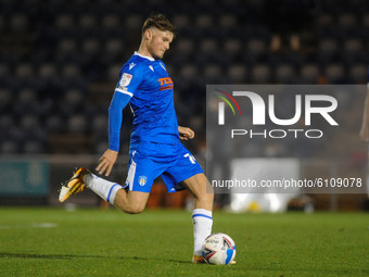 Colchesters Noah Chilvers during the Sky Bet League 2 match between Colchester United and Forest Green Rovers at the Weston Homes Community...