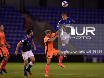 Oldham Athletic's new defender Harry Clarke during the Sky Bet League 2 match between Oldham Athletic and Carlise United at Boundary Park, O...