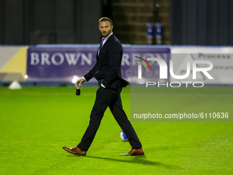   Bolton Wanderers manager Ian Evatt during the Sky Bet League 2 match between Barrow and Bolton Wanderers at the Holker Street, Barrow-in-F...