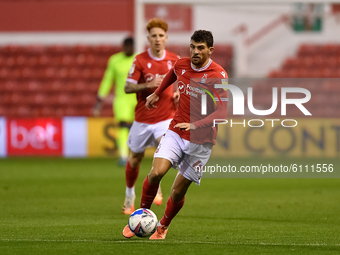 
Nicolas Ioannou of Nottingham Forest during the Sky Bet Championship match between Nottingham Forest and Rotherham United at the City Groun...