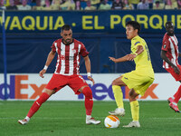Takefusa Kubo of Villarreal CF during the Europa League Group I mach between Villarreal and Sivasspor at Estadio de la Ceramica, on October...