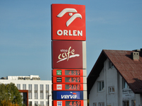 A view of Orlen and stop Cafe signs in Krakow's center.
Today, Polish Prime Minister Mateusz Morawiecki announced a series of stricter rules...