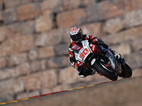 Takaaki Nakagami (30) of Japan and LCR Honda Idemitsu during the free practice for the MotoGP of Teruel at Motorland Aragon Circuit on Octob...