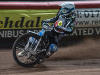 
Jason Doyle in action during the Peter Craven Memorial Trophy at the National Speedway Stadium, Manchester on Thursday 22nd October 2020. (