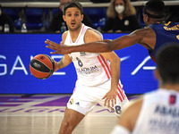 Nicolas Laprovittola during the match between FC Barcelona and Real Madrid, corresponding to the week 5 of the Euroleague, played at the Pal...