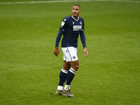  Kenneth Zohore of Millwall during Sky Bet Championship between Millwall and of Barnsley at The Den Stadium, London on 24th October, 2020 (