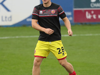 Jake Scrimshaw of Walsall during the Sky Bet League 2 match between Barrow and Walsall at the Holker Street, Barrow-in-Furness on Saturday 2...