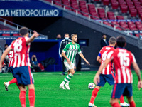 Sergio Canales during La Liga match between Atletico de Madrid and Real Betis at Wanda Metropolitano on October 18, 2020 in Madrid, Spain ....