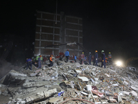 Search and rescue continue after strong quake rattles Izmir, Turkey on November 2, 2020. (