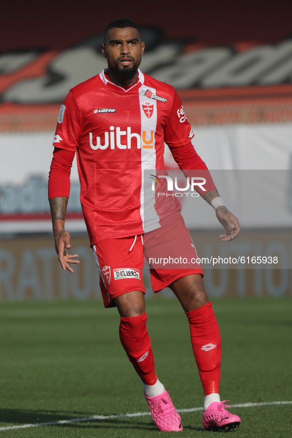 Kevin-Prince Boateng of Monza during Serie B match between Monza vs Frosinone at Stadio Brianteo, Monza, November 07 2020 