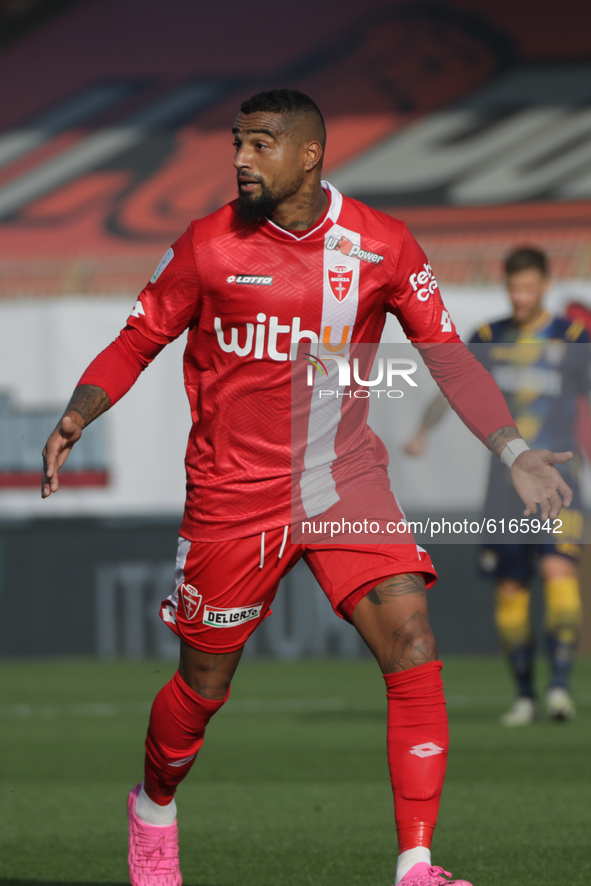 Kevin-Prince Boateng of Monza during Serie B match between Monza vs Frosinone at Stadio Brianteo, Monza, November 07 2020 