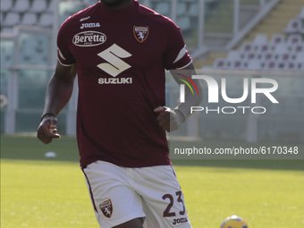 Soualiho Meïté during the Serie A match between Torino FC and FC Crotone at Stadio Olimpico di Torino on November 8, 2020 in Turin, Italy. (