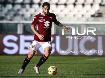 Torino defender Ricardo Rodriguez (13) in action during the Serie A football match n.7 TORINO - CROTONE on November 08, 2020 at the Stadio O...