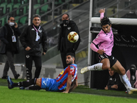 Nicola Rauti during the Serie C match between Palermo FC and Catania, at the stadium Renzo Barbera of Palermo. Italy, Sicily, Palermo, 09 No...