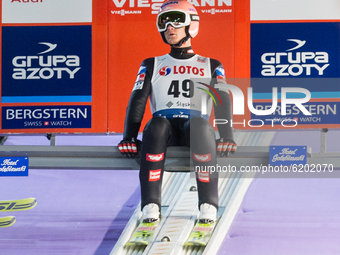 Daniel Huber (AUT) during the FIS ski jumping World Cup, Wisla, Poland, on November 20, 2020. (