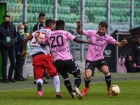 Mamadoue Kanoute and Alberto Almici during the Serie C match between Palermo FC and Turris, at the stadium Renzo Barbera of Palermo. Italy,...