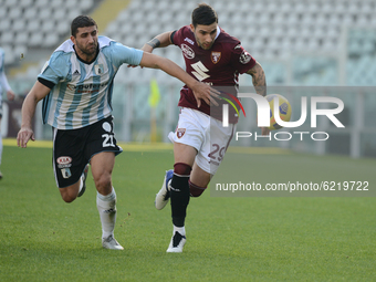  Nicola Murru of Torino FC  during the Coppa Italia football match between Torino FC and Virtus Entella at Stadio Olimpico Grande Torino on...