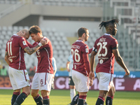  Simone Zaza of Torino FC.scores the goal of 1-0 during the Coppa Italia football match between Torino FC and Virtus Entella at Stadio Olimp...