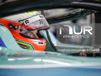 TURVEY Oliver (GBR), Nio 333 FE Team, Nio 333 FE 001, portrait during the ABB Formula E Championship official pre-season test at Circuit Ric...