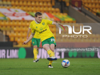 Norwichs Oliver Skipp during the Sky Bet Championship match between Norwich City and Coventry City at Carrow Road, Norwich on Saturday 28th...