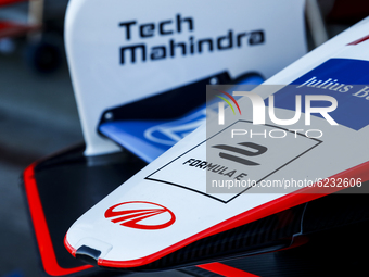 Mahindra Racing, mechanical detail, during the ABB Formula E Championship official pre-season test at Circuit Ricardo Tormo in Valencia on N...