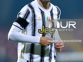 Alvaro Morata of Juventus FC during the Serie A match between Benevento Calcio and Juventus FC at Stadio Ciro Vigorito, Benevento, Italy on...
