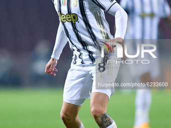 Aaron Ramsey of Juventus FC during the Serie A match between Benevento Calcio and Juventus FC at Stadio Ciro Vigorito, Benevento, Italy on 2...