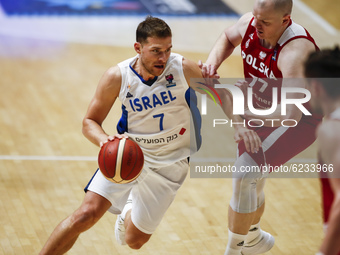07 Gal Mekel of Israel during the FIBA EuroBasket 2022 Qualifiers match of group A between Israel and Poland at Pabellon Municipal de Sant L...
