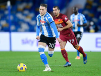 Piotr Zielinski of SSC Napoli during the Serie A match between SSC Napoli and AS Roma at Stadio San Paolo, Naples, Italy on 29 November 2020...