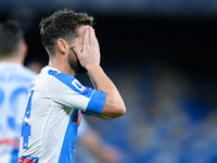 Dries Mertens of SSC Napoli looks dejected during the Serie A match between SSC Napoli and AS Roma at Stadio San Paolo, Naples, Italy on 29...