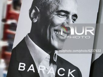 Former U.S. President Barack Obama's memoir 