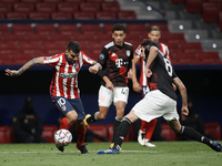 Angel Correa of Atletico Madrid during the UEFA Champions League Group A stage match between Atletico Madrid and FC Bayern Muenchen at Estad...