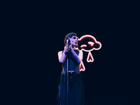 Natalia Lacunza's concert at the Madrid Brillante festival, at the Teatro de Latina, Madrid, Spain on December 6, 2020. (