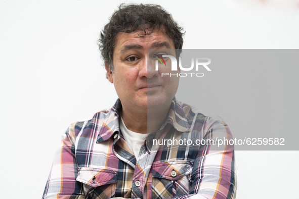 The actor Secun de la Rosa poses for portraits during the presentation of 