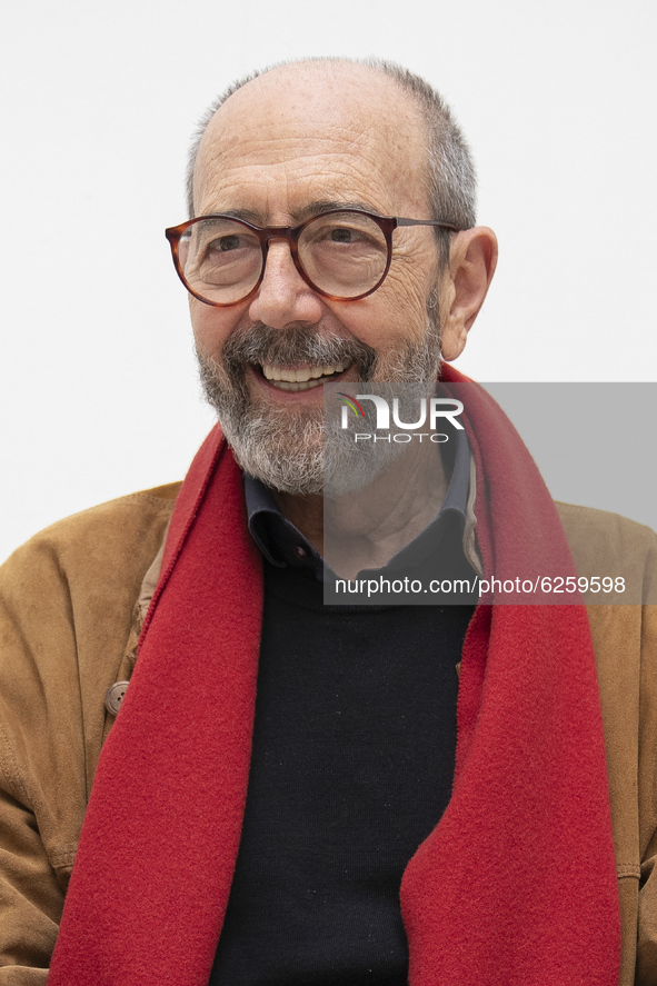 The actor Miguel Rellan poses for portraits during the presentation of 