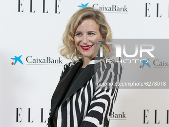  Maria Leon attends 'Elle 75th Anniversary' photocall at Centro Centro on December 15, 2020 in Madrid, Spain.  (