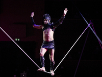 Christmas circus show at the Coliseu do Porto, in times of the 19-pandemic pandemic, at a time when culture is experiencing great difficulti...