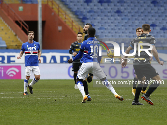 Keita Baldé during Serie A match between Sampdoria v Inter in Genova, on January 6, 2021 (