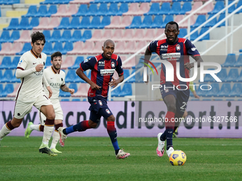 Simeon Tochukwu Nwanko, Simy of Fc Crotone during the Serie A match between Fc Crotone and As Roma on January 06, 2021 stadium 