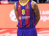 Adam Hanga during the match between FC Barcelona and Valencia Basket, corresponding to the week 18 of the Euroleague, played at the Palau Bl...