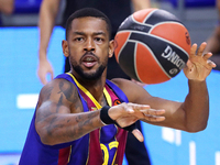 Cory Higgins during the match between FC Barcelona and Valencia Basket, corresponding to the week 18 of the Euroleague, played at the Palau...