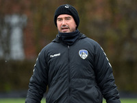 Oldham Athletic manager Harry Kewell during training at Chapel Road, Oldham before the FA Cup third round tie against Bournemouth at the Vit...