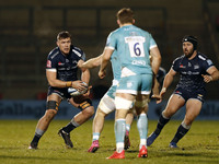  Sales Cobus Wiese     during the Gallagher Premiership match between Sale Sharks and Worcester Warriors at AJ Bell Stadium, Eccles on Frida...