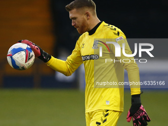  Mark Oxley of Southend United during Sky Bet League Two between Southend United and Barrow FC at Roots Hall Stadium , Southend, UK on 09th...