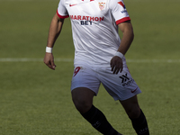 Marcos Acuna of Sevilla FC during the La Liga match between Sevilla FC and Real Sociedad at Estadio Sanchez Pizjuan in Sevilla, Spain.
 (