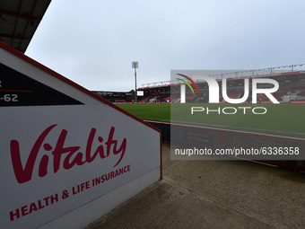  General view of the Vitality stadium before the FA Cup match between Bournemouth and Oldham Athletic at the Vitality Stadium, Bournemouth o...