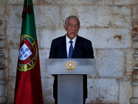 Portuguese President Marcelo Rebelo de Sousa, who is seeking a second term in an election on Jan. 24, has tested positive for the COVID-19 c...